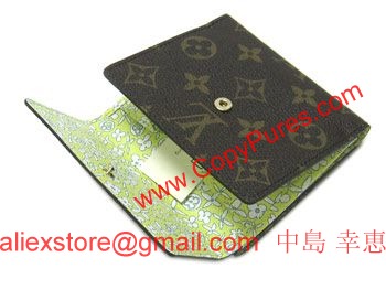 LOUIS VUITTON　ルイヴィトン　モノグラム・フルリ　LV　フラワー・モチーフ　ヴェール　Wホック財布　ポルトフォイユ・エリーズ　M60237